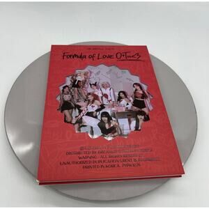 Formula Of Love: O+T= 3 - Red Cover by TWICE (CD, 2021) 3rd Full Album
